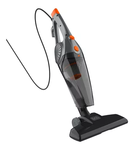 BLACK+DECKER Aspiradora vertical 3 en 1, de palo y de mano con filtro HEPA  lavable, potente motor con cable de 480 W, ultraligero con herramienta para