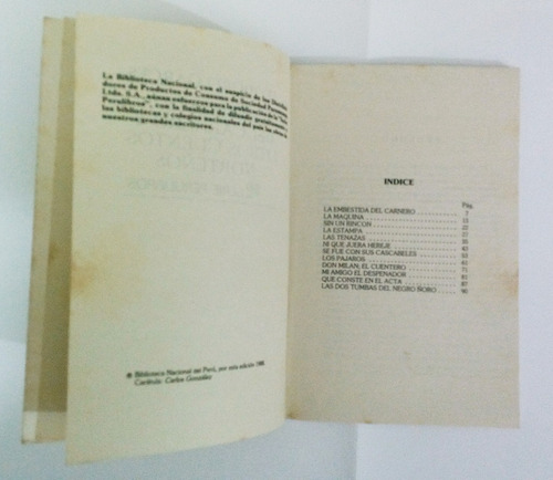 Imagen 3 de 5 de Libro La Embestida Del Carnero Y Otros Cuentos Norteños