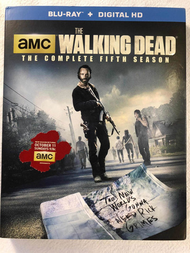 The Walking Dead Quinta Temporada Blu-ray