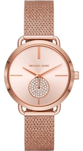 Relógio Feminino Michael Kors Mk3845 Portia Rose 41mm