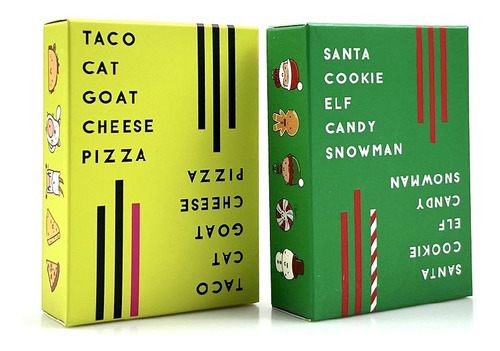 Taco Cat Pizza Base - Tarjetas De Juego Taco Cat Goat Cheese