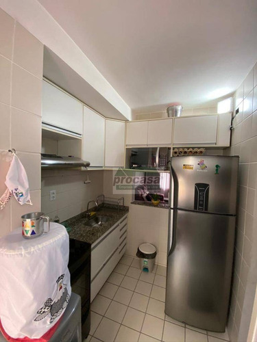 Imagem 18 de 30 de Apartamento Semi Mobiliado Com 2 Dormitórios À Venda, 45 M² Por R$ 190.000 - Flores - Manaus/am - Ap3272