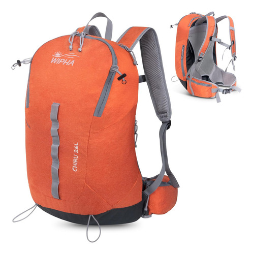 Wipha Mochila Senderismo Ligera 26 L Con Soporte Aluminio Y