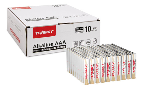 Tenergy Bateria Alcalina Aaa De 1.5 V; Pilas Aaa No Recargab