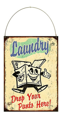 Carteles De Chapa, Decoracion Laundry Lavanderia Deco 088