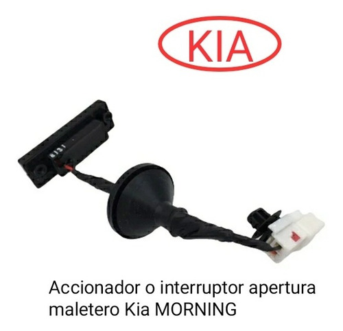 Interruptor O Accionador Maletero Kia Morning