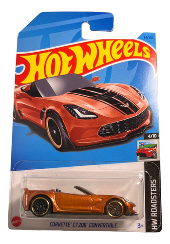 Hotwheels Corvette C7 Z06 Convertible #34 2023