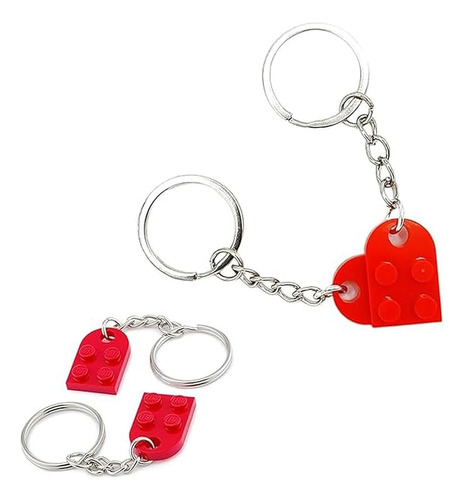 Corazon Lego En Llavero Para Novios Parejas De Union