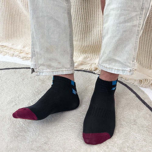 Calcetines Deportivos De Algodón Transpirable Para Hombre, 5