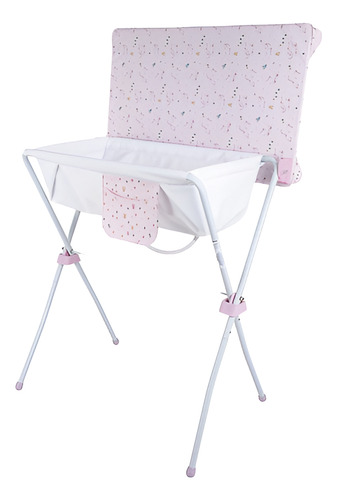 Banheira Slim Plus Rosa - Kiddo