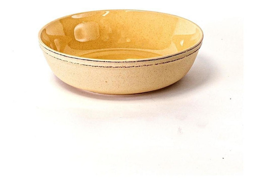 Bowl Natural/beige Cerámica Tm-as02146