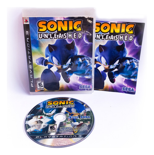 Sonic Unleashed Sega Ps3 Mídia Física (usado) (Usado)