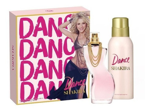 Perfume Importado Mujer Shakira Dance Edt 80ml Set 2