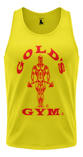 Camiseta Regata Gold's Gym Arnold Old School - Treino Acdmia