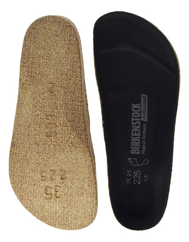 Birkenstock Plantilla De Repuesto Kork Para Super Birki Blac