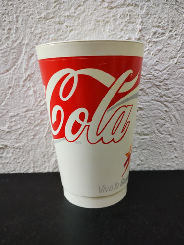Vaso Coca Cola La Ola Musical Viva La Gente Samsonite 90's (Usado)