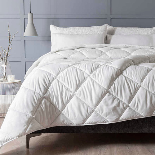 Imagen 5 de 5 de Edredón Duvet King Size Voluminoso Blanco Vianney