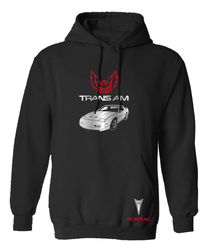 Sudadera Modelo Pontiac Trans Am Estampado Reflejante 