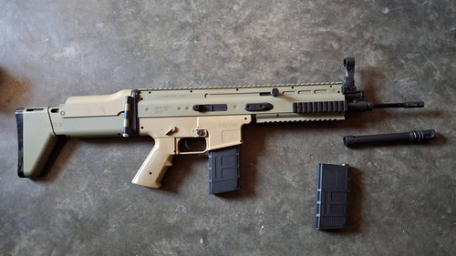 Lanzador De Hidrogel Fn-scar Automático Eléctrico 7-8mm (Usado)