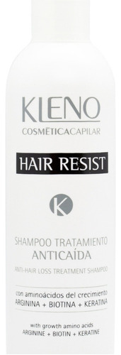 Shampoo Kleno Hair Resist Anti Caida Con Aminoacidos X 300