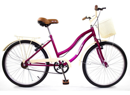 Bicicleta Aro 24 Feminina Retrô