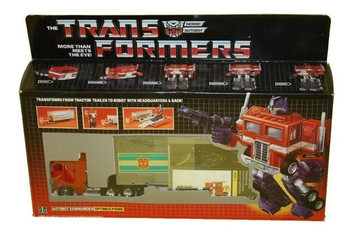 Transformers Optimus Prime G1 Re Issuehk Cajamaltratada