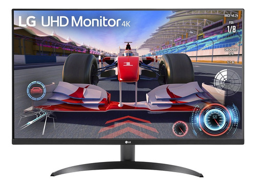 Monitor LG 31.5 Pivoteable Hdr Ultra Hd 4k Va Negro