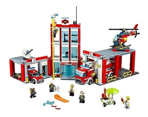 Estación De Bomberos Lego City 60110