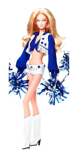 Mattel Dallas Cowboys Cheerleaders Barbie Coleccionista Muñ