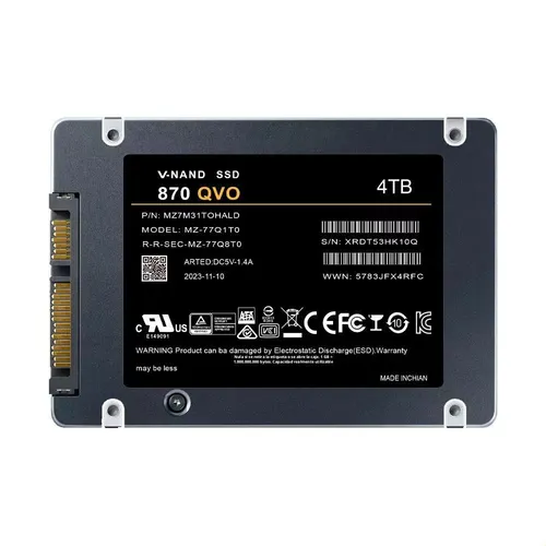 Disco Rígido Ssd De 4 Tb 0870evo Interface Sata3.0 Para