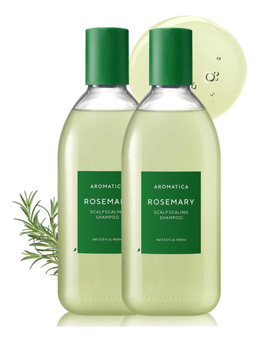 Shampoo Aromatica Scalp Com Alecrim (pacote)