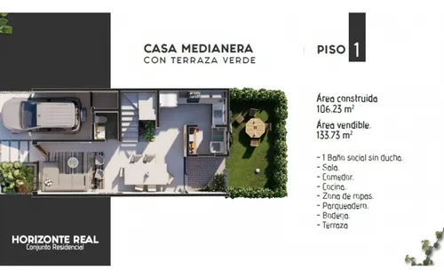Se Vende Casa En Construcción En Condominio Horizonte Real - Calarcá