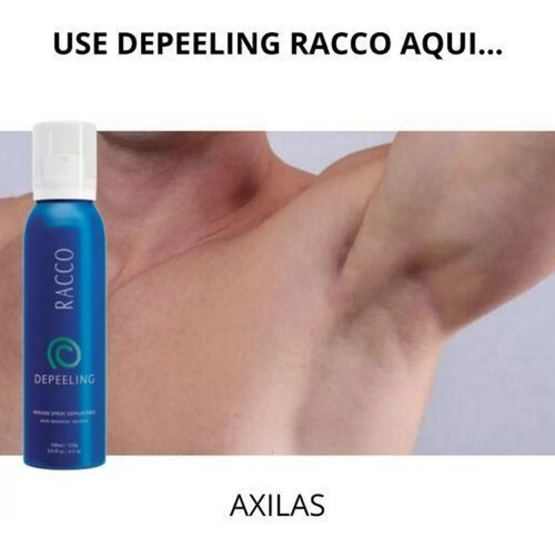 Mousse Creme Spray Depilatório Indolor Racco Depeeling