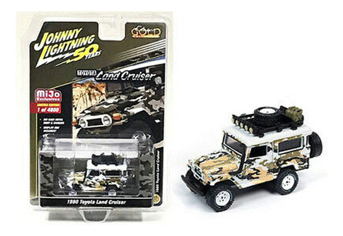 Toyota Land Cruiser Johnny Lightning Tipo Hot Whe Escala1/64