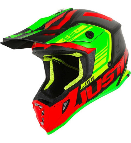 Casco Moto Just 1 Blade J38 2020 Enduro Motocross Rojo ®