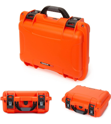 Estuche Rigido Impermeable Nanuk 915 De Espuma Naranja
