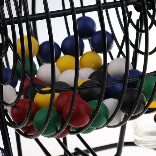 Mini Bingo Machine Set De Juegos Para Beber Funny Pub Hogar