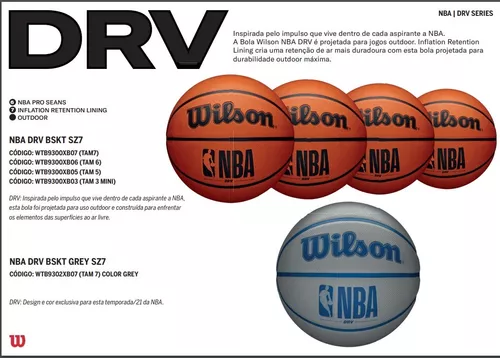 Bola De Basquete Wilson Nba Drv Tam.05