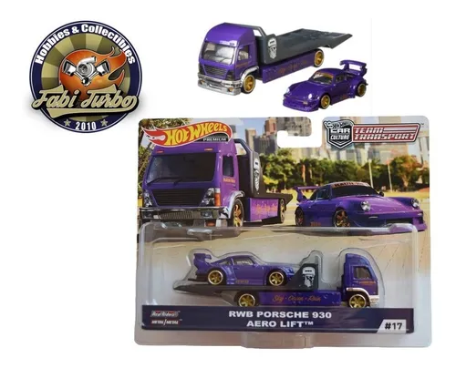 Hot Wheels Team Transport Rwb Porsche 930 Aero Lift