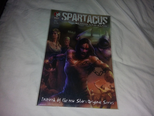 Spartacus Sangre Y Arena Comics En Ingles #1, 2, Y 3 Ddp