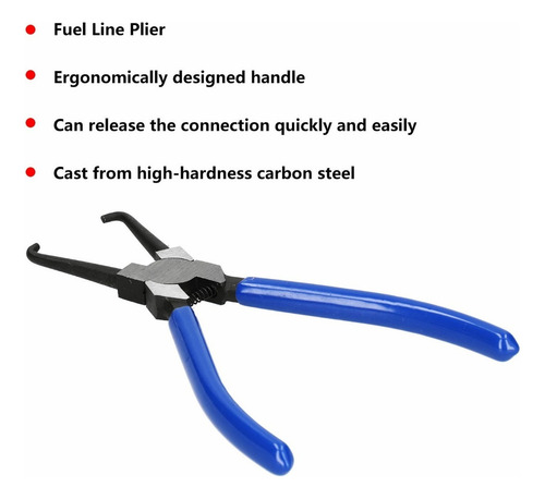 Alicates De Línea De Combustible De 7 Pulgadas, Pinza De Fil