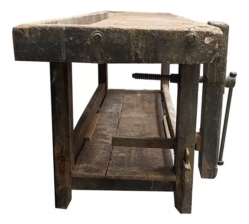 Antiguo banco de carpintero principios S.XX 222x60x89 cm - Galería de Lo  Antiguo Tienda Online