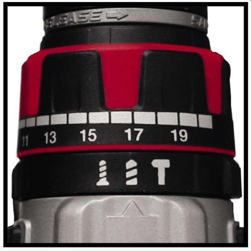 Taladro percutor atornillador inalámbrico de 13mm Einhell TE-CD 18/50 Li-i BL Kit 18V + 2 baterías de 2Ah + accesorios con maletín de transporte 200V - 250V 50Hz/60Hz