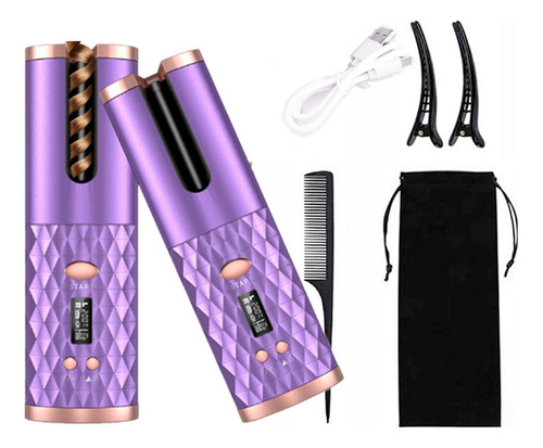 Rizador Automático Usb, Rizador De Pelo Automático, Inalámbr