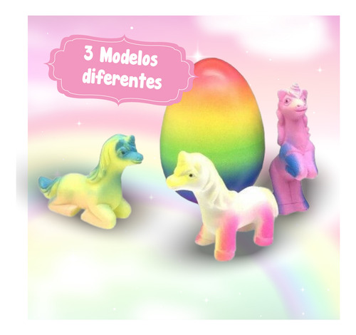 Huevo Magico Unicornio Eggs Crece En El Agua