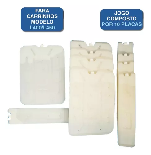 JOGO DE PLACAS EUTÉTICAS PARA CARRINHO DE PICOLÉ – Mercado do Sorveteiro