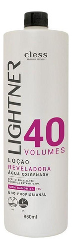 Água Oxigenada Cremosa 40 Vol Loção 850ml Lightner Camomila