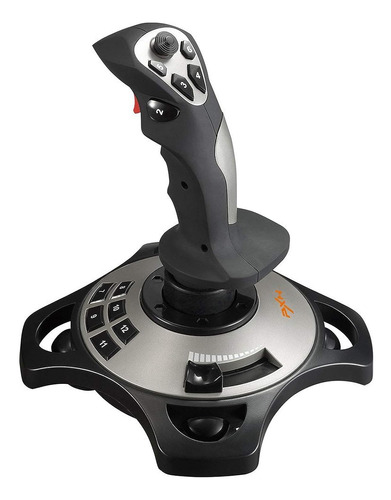 Joystick De Pc, Controlador De Juego Usb Con Función De Vibr