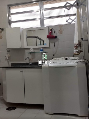 Imagem 12 de 25 de Vendo Lindo Apartamento Em São Vicente, Itararé, 2 Quartos, Sala, Cozinha, 1 Banheiro Grande, Elevador - Ap02893 - 68403188