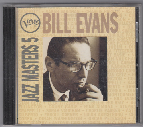 Bill Evans Jazz Masters 5 Cd Original Usado Qqi. Ag. Pb.